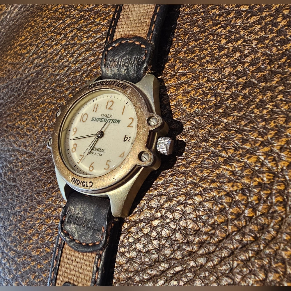 Vintage TIMEX EXPEDITION INDIGLO Watch